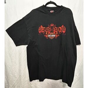 Harley Davidson "Legends Never Die" Denver, Co Tee Mens Size 2X Cotton